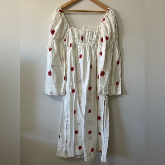 free people Emory Embroidered Midi Dress - Picture 6 of 6